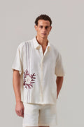 Riviera Linen Shirt, studio image