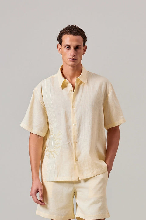 Relaxed Fit Lightweight Premium Linen Shirt