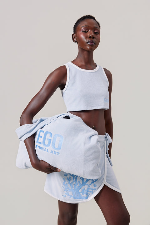 2 In 1 Towel Terry Tote & Towel