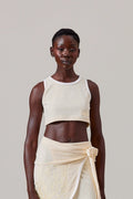 Golden Hour Crop Top, studio image