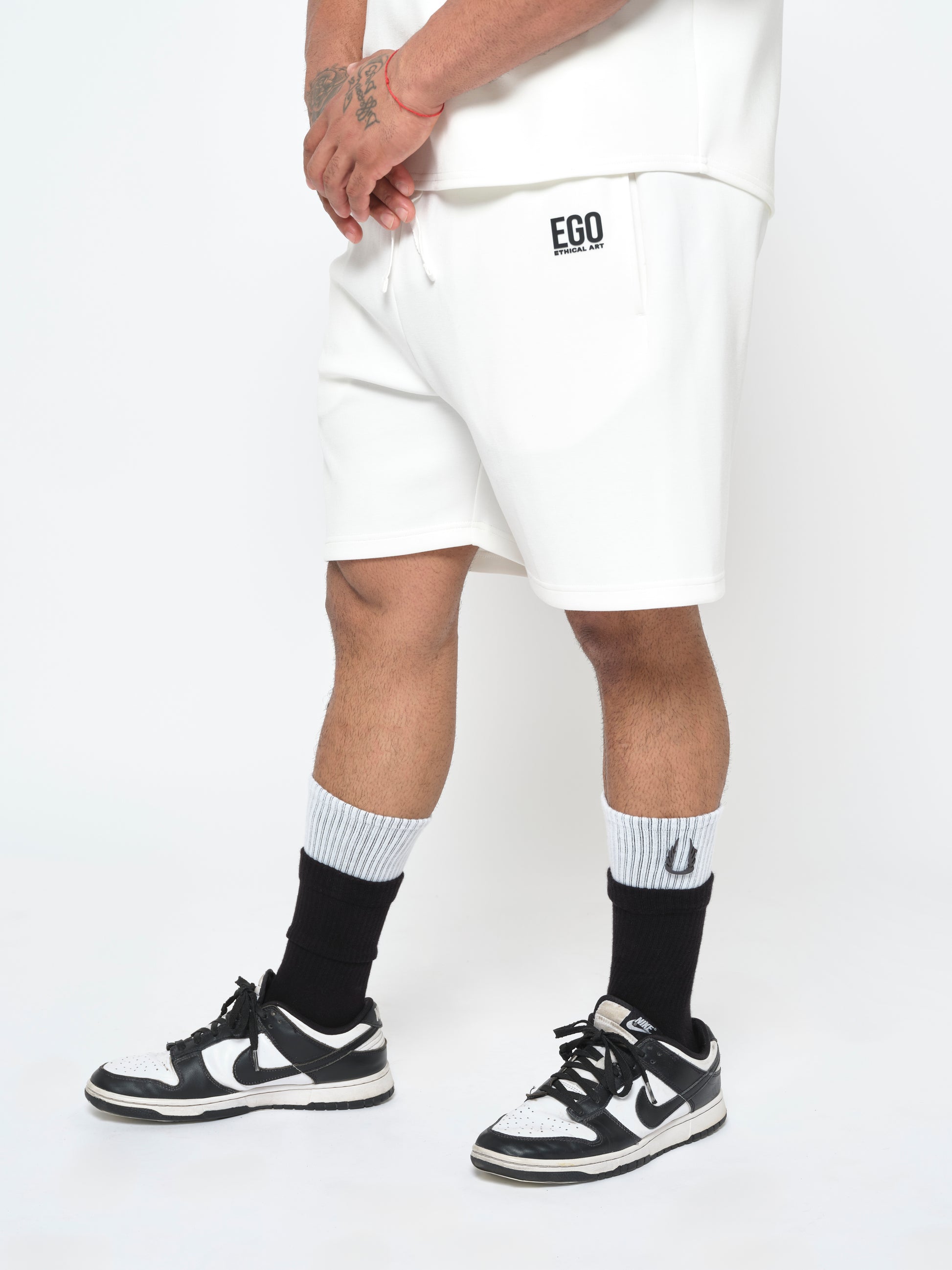 Black with White Trim