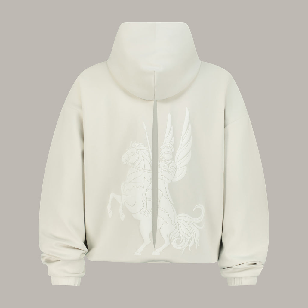 Illustrated Oversized Modal Jacket