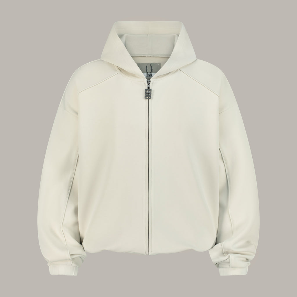 Illustrated Oversized Modal Jacket