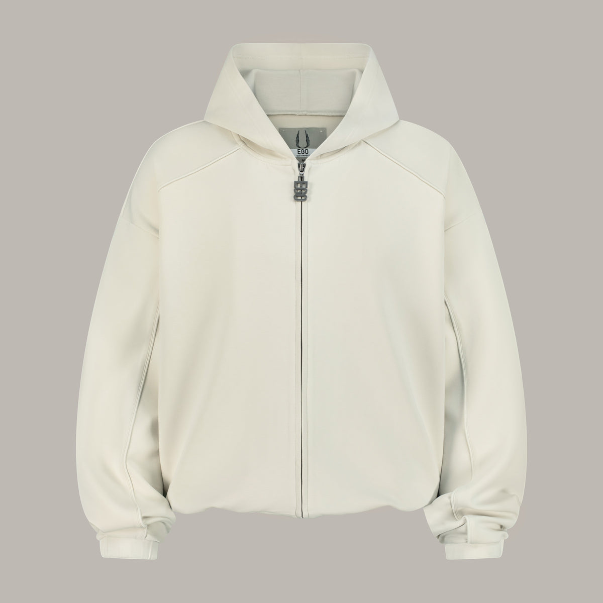 Illustrated Oversized Modal Jacket
