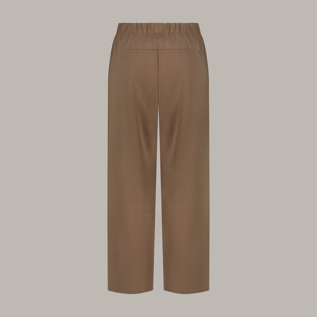 Plain Straight-Leg Modal Joggers