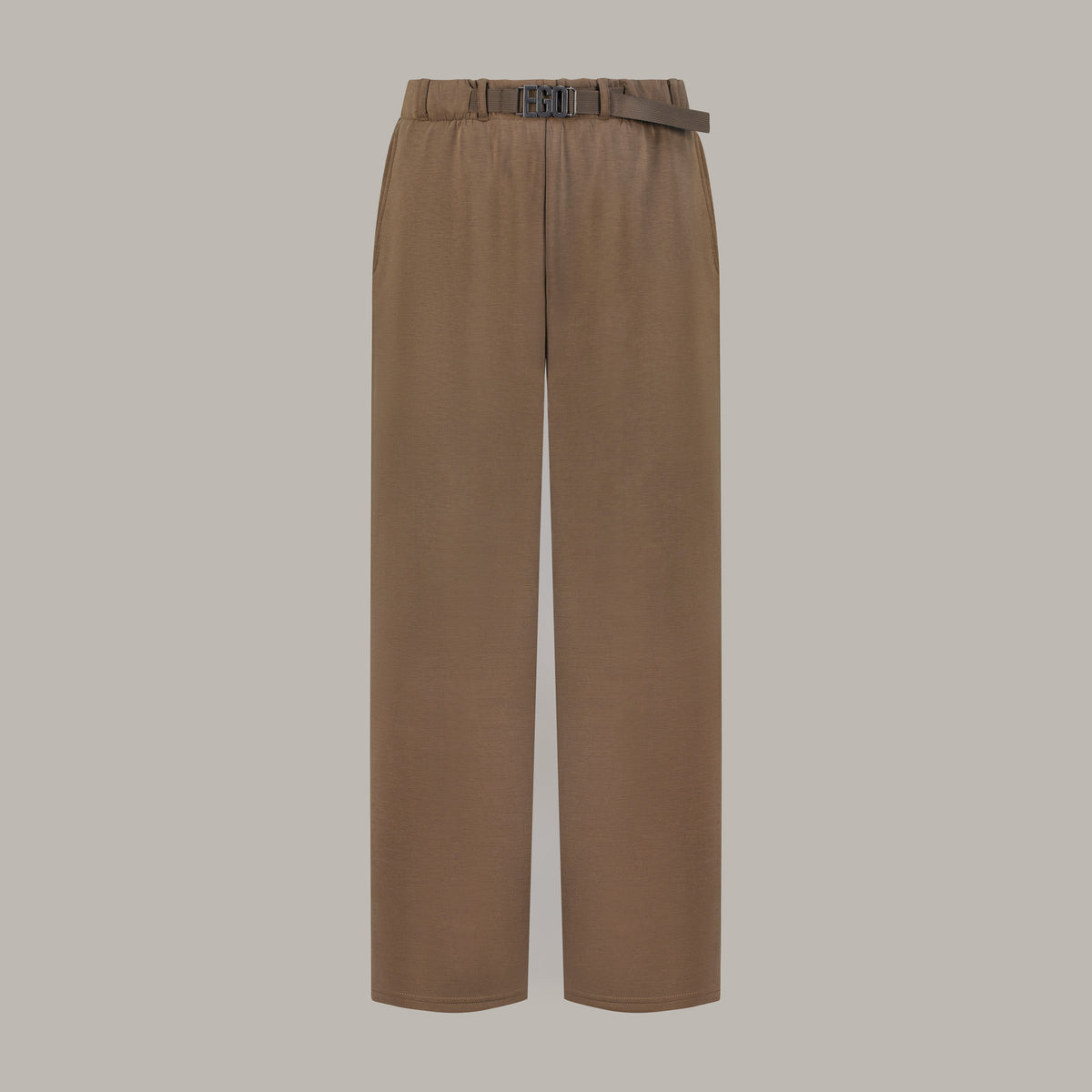 Plain Straight-Leg Modal Joggers