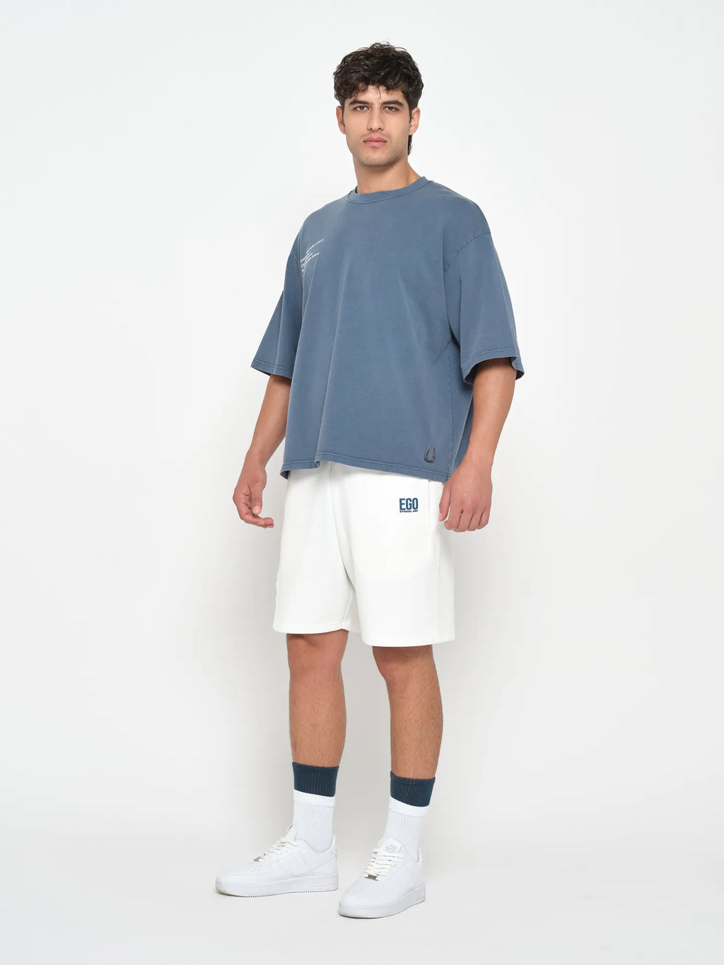 Washed Dark Denim