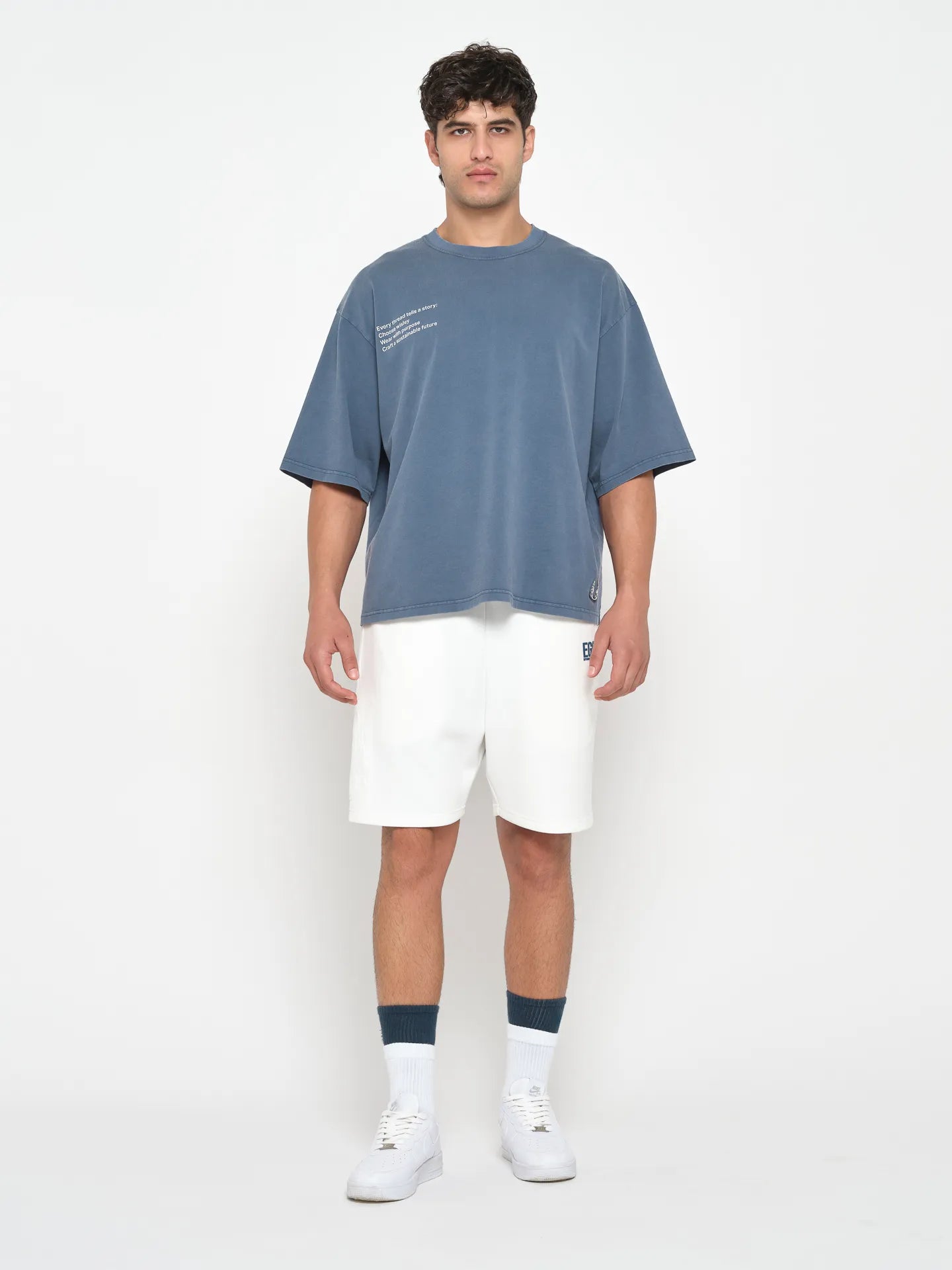 Washed Dark Denim