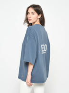 Washed Dark Denim