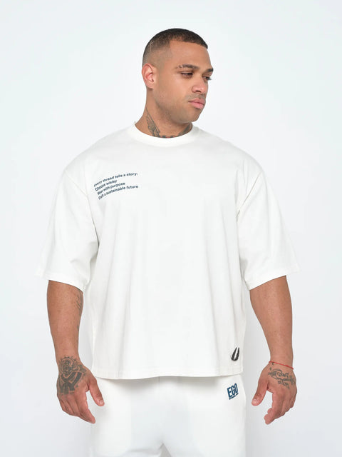 Oversized Cotton Washed T-Shirt