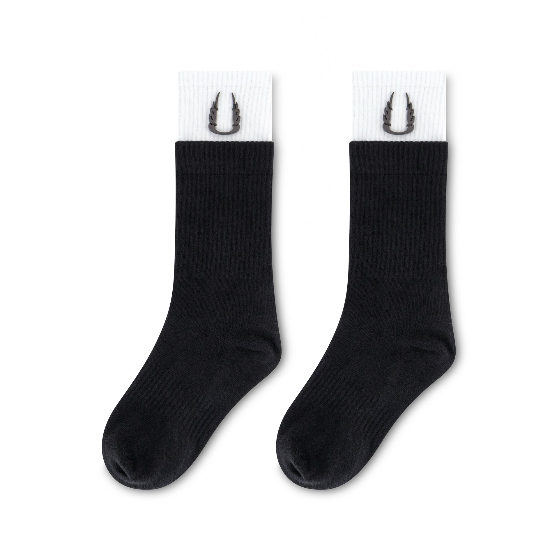 Black with White Trim