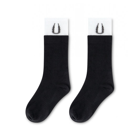Black with White Trim