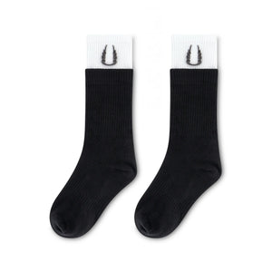 Black with White Trim