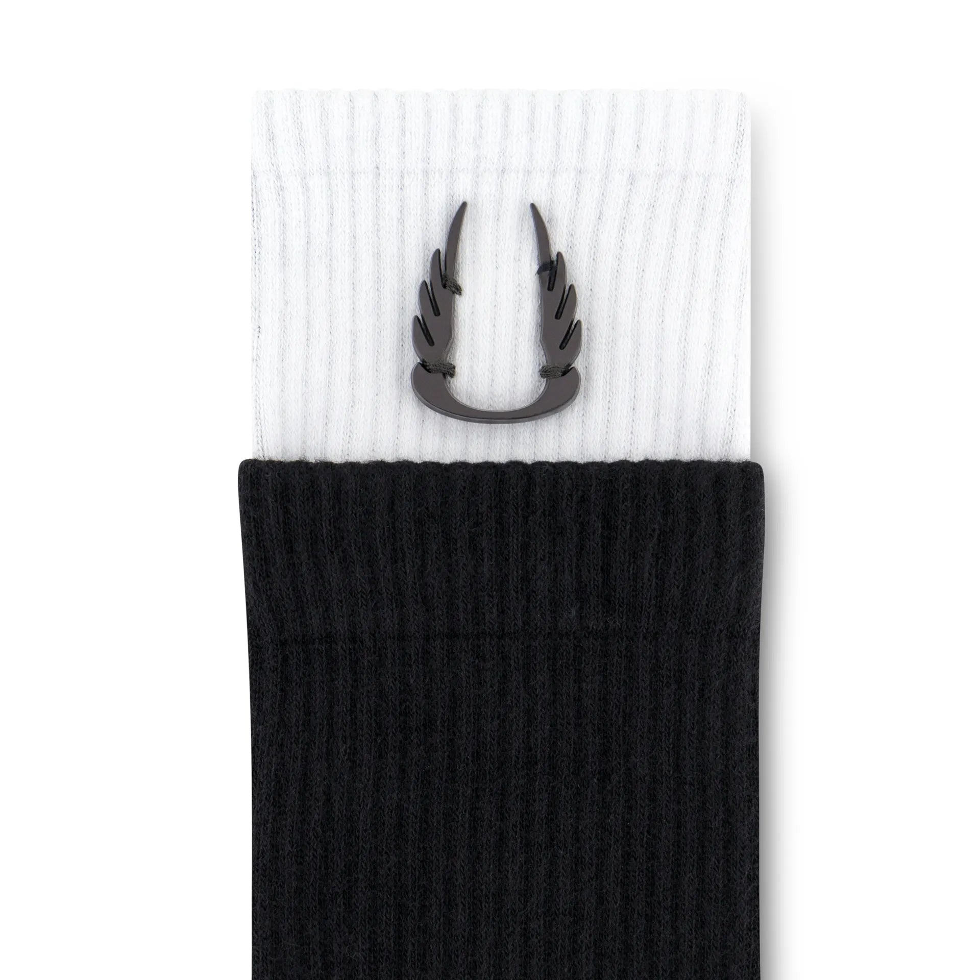 Black with White Trim