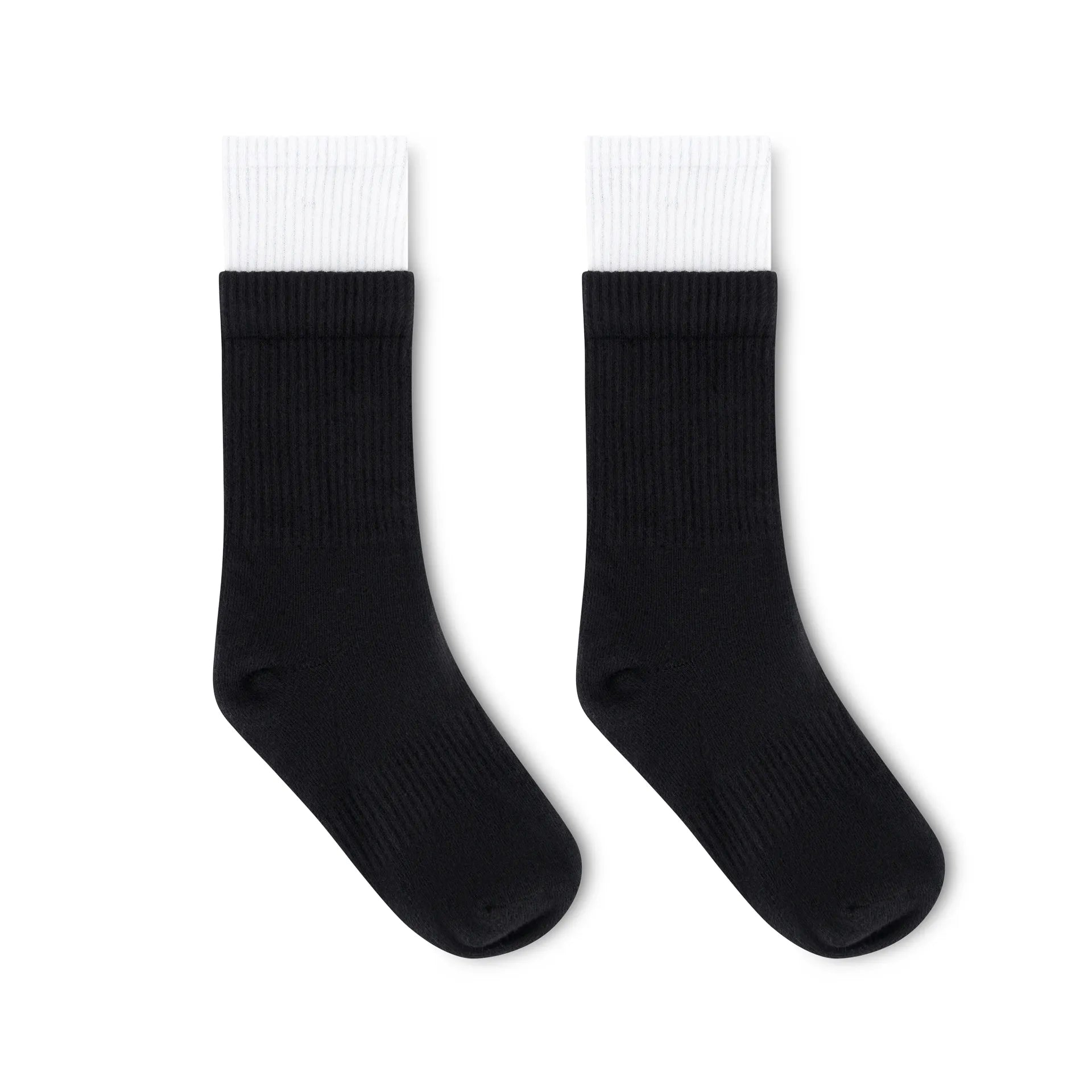 Black with White Trim