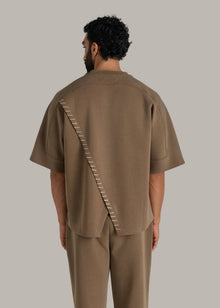 Hand-Stitched Oversized Modal T-Shirt