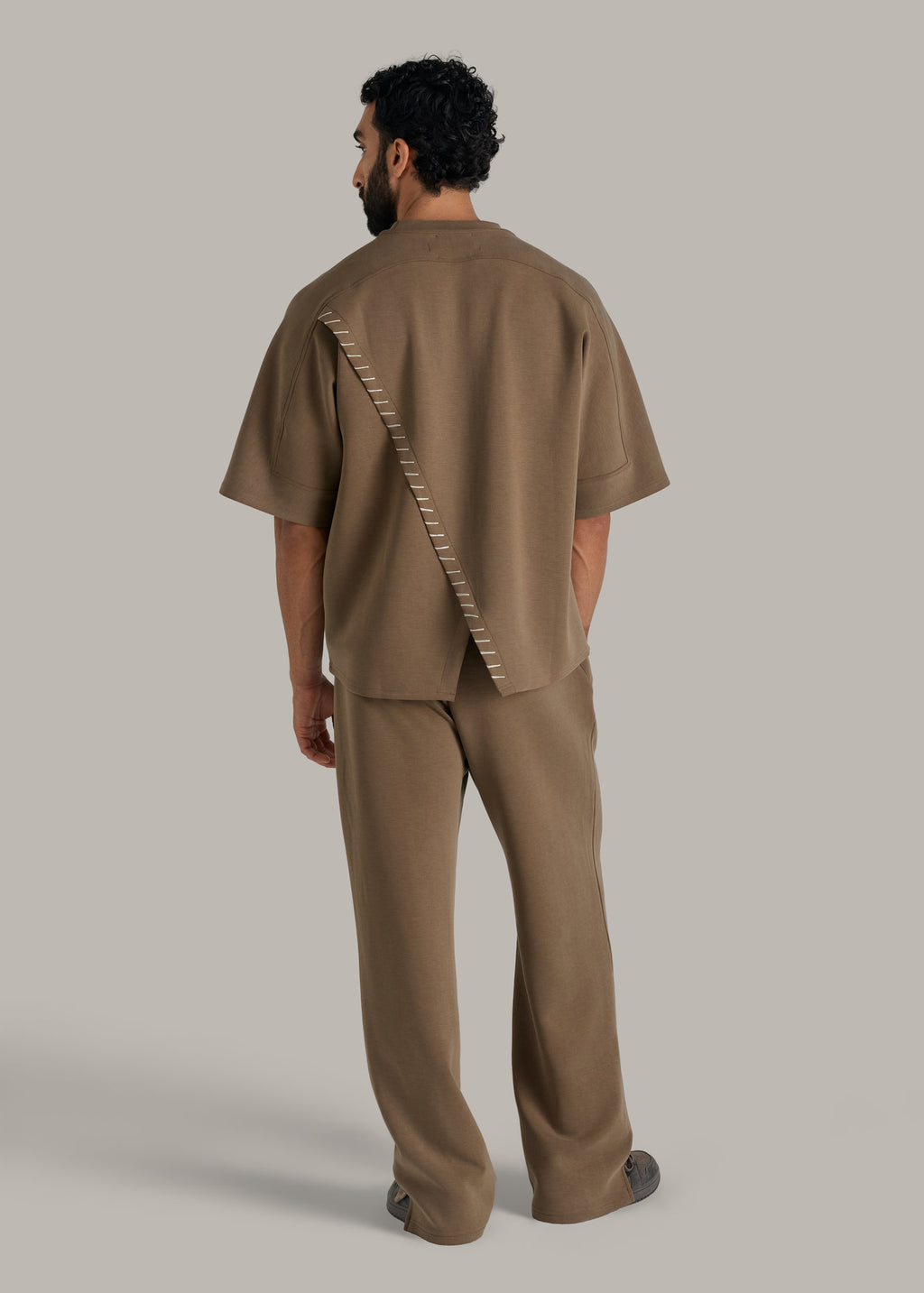Hand-Stitched Oversized Modal T-Shirt