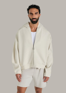 Illustrated Oversized Modal Jacket