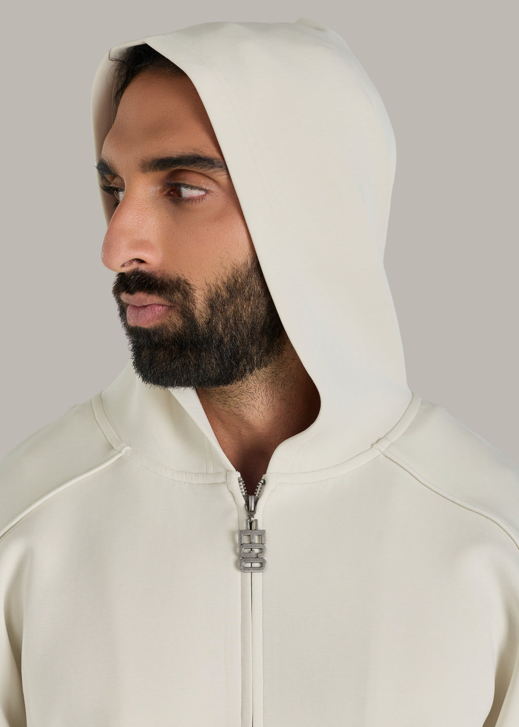 Illustrated Oversized Modal Jacket