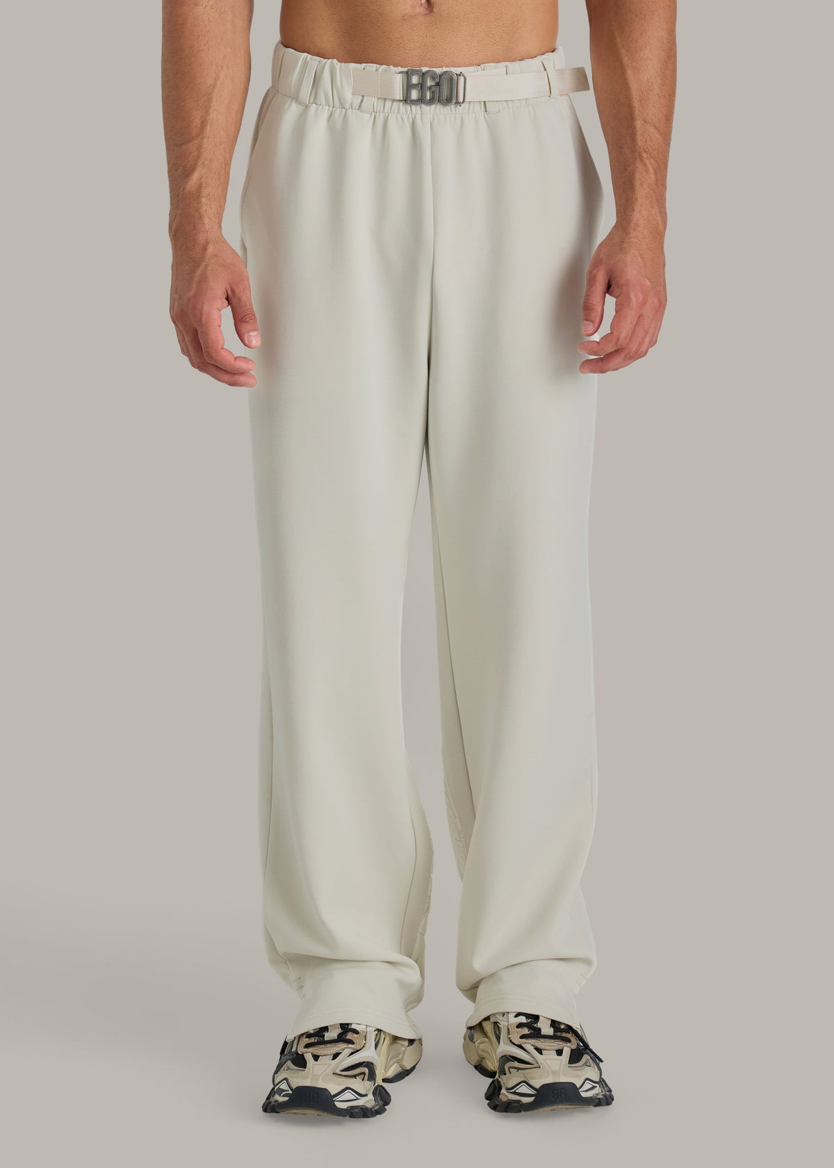 Illustrated Straight-Leg Modal Joggers