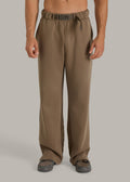 Illustrated Straight-Leg Modal Joggers