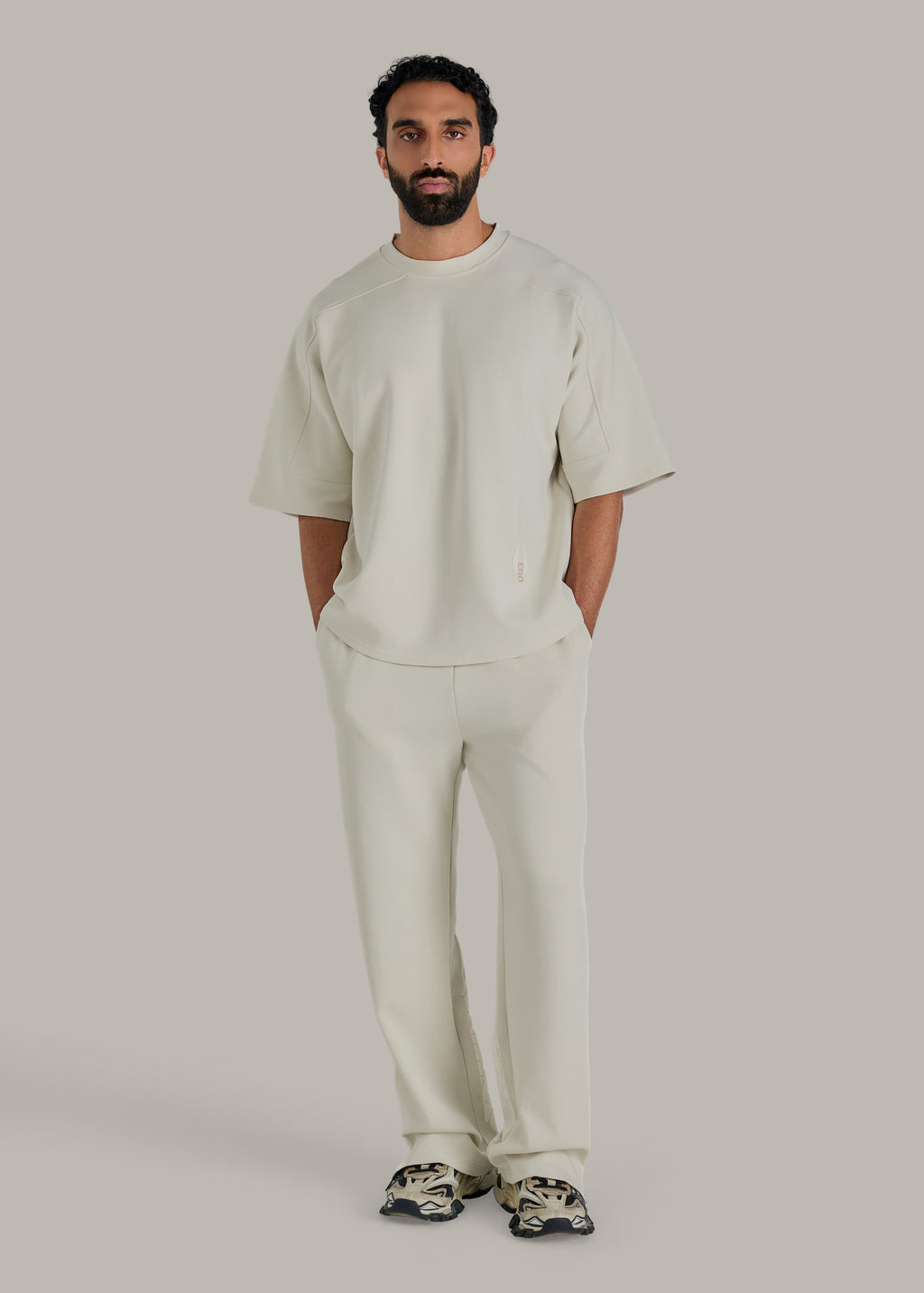 Illustrated Oversized Modal T-Shirt