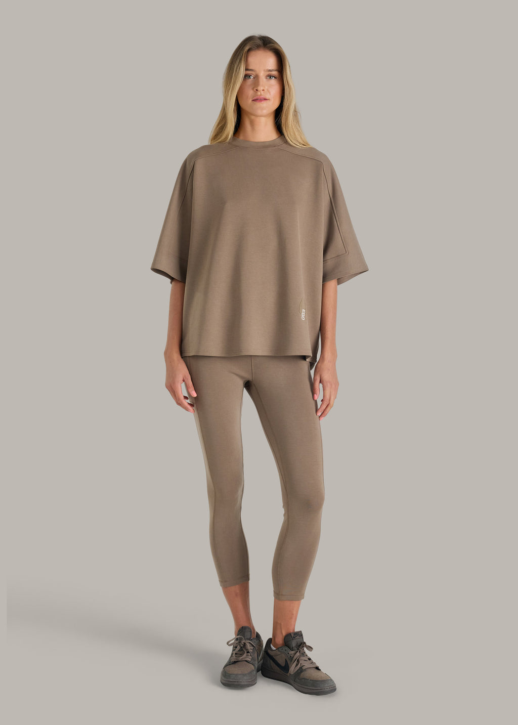 Illustrated Oversized Modal T-Shirt
