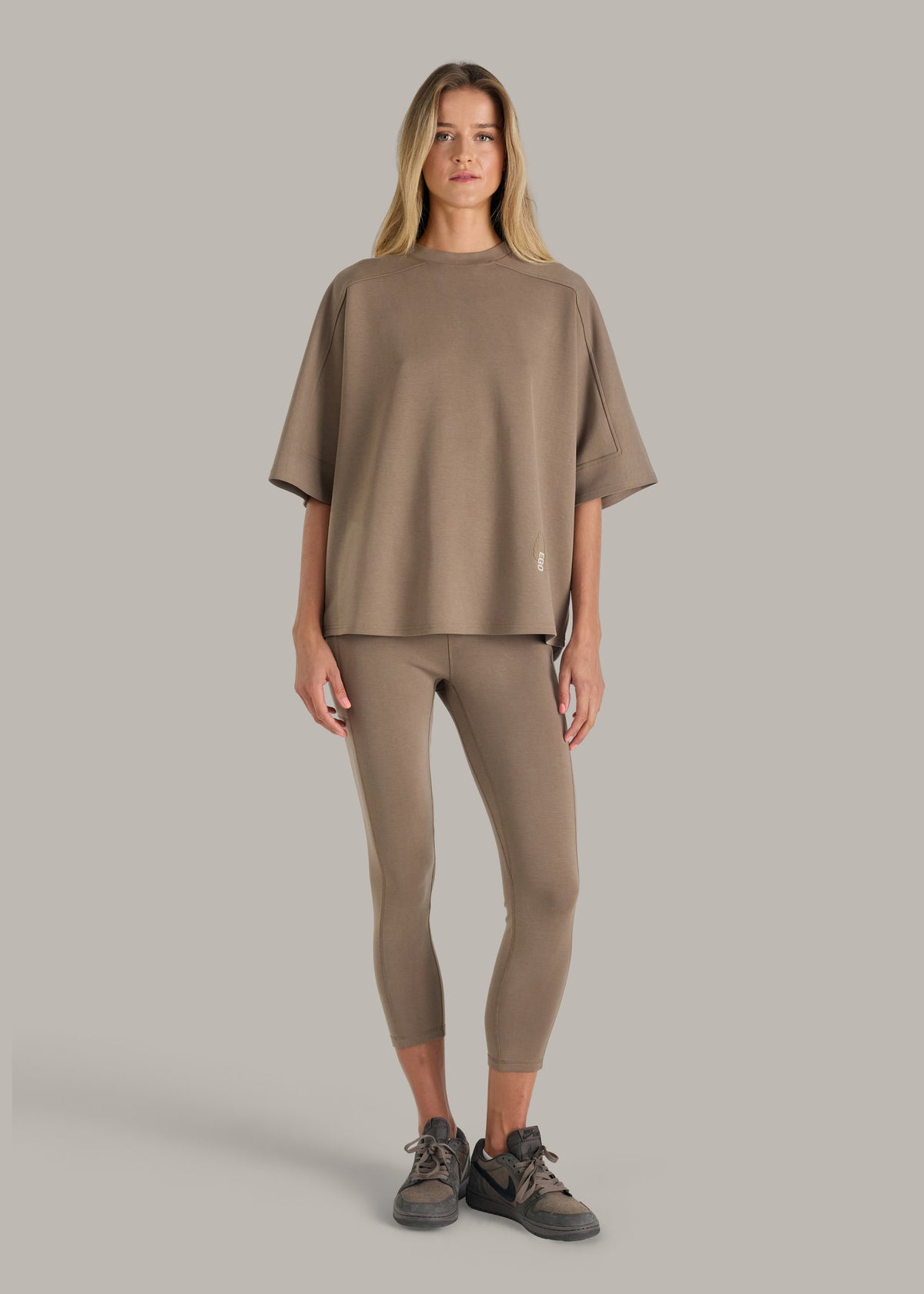 Illustrated Oversized Modal T-Shirt