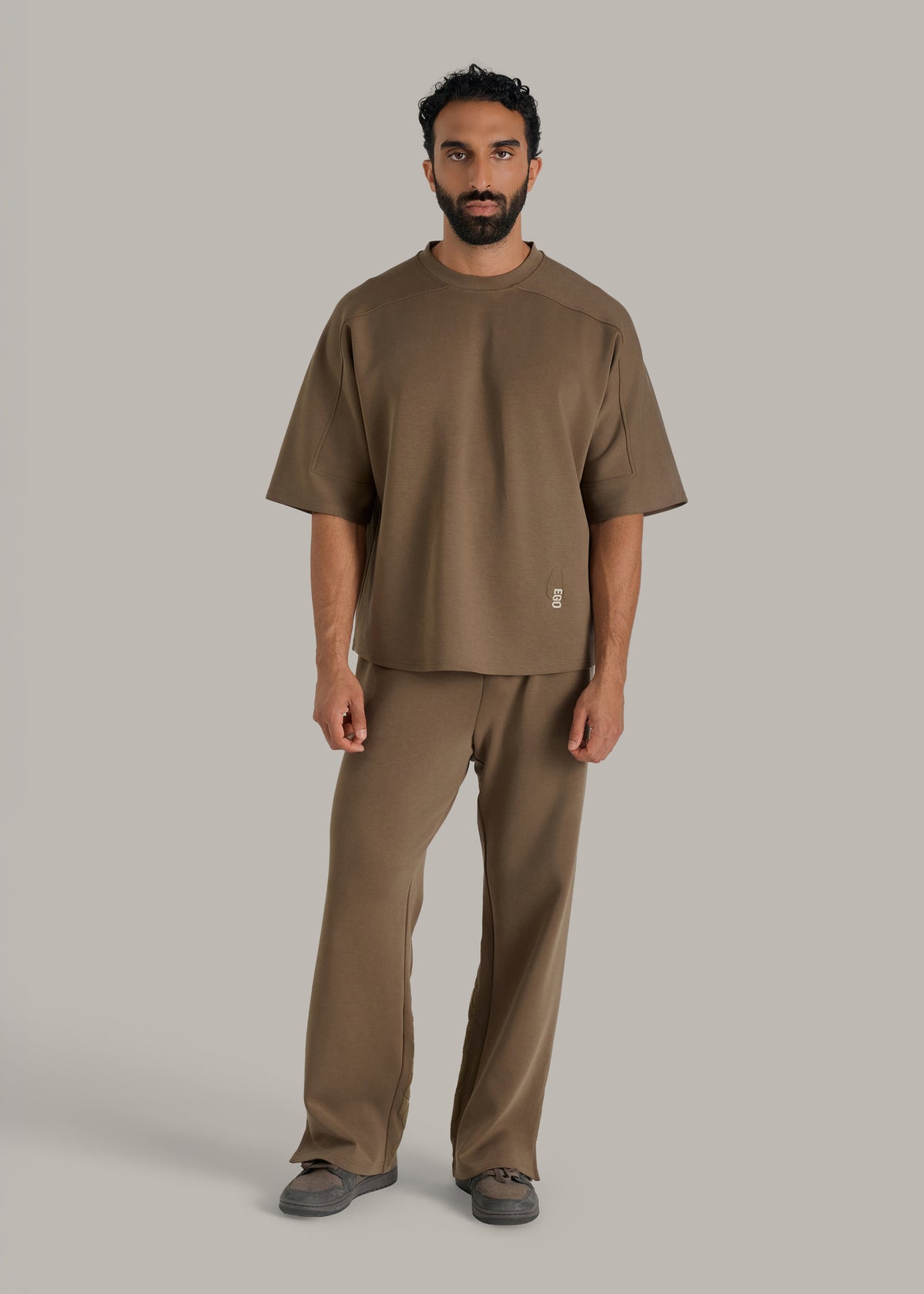 Illustrated Oversized Modal T-Shirt