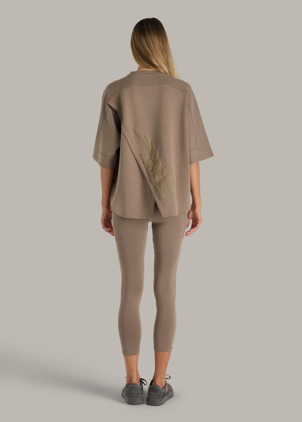 Illustrated Oversized Modal T-Shirt
