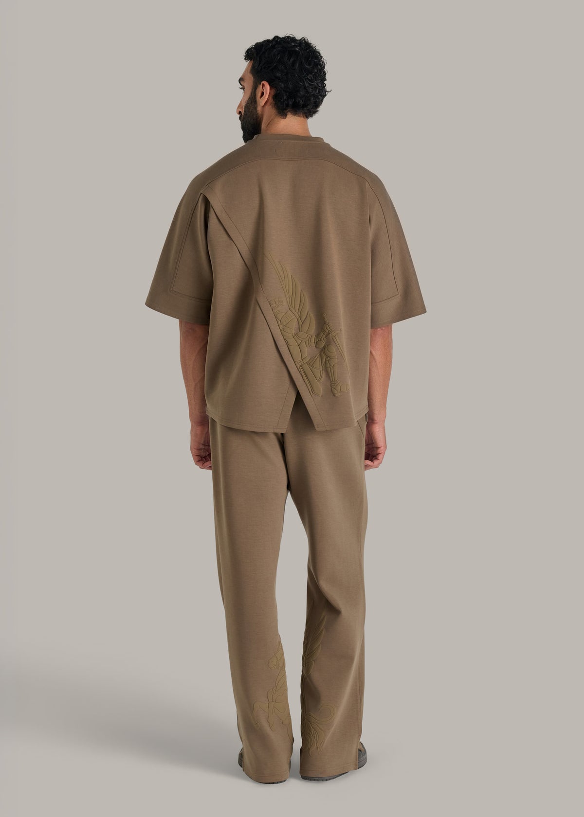 Illustrated Oversized Modal T-Shirt