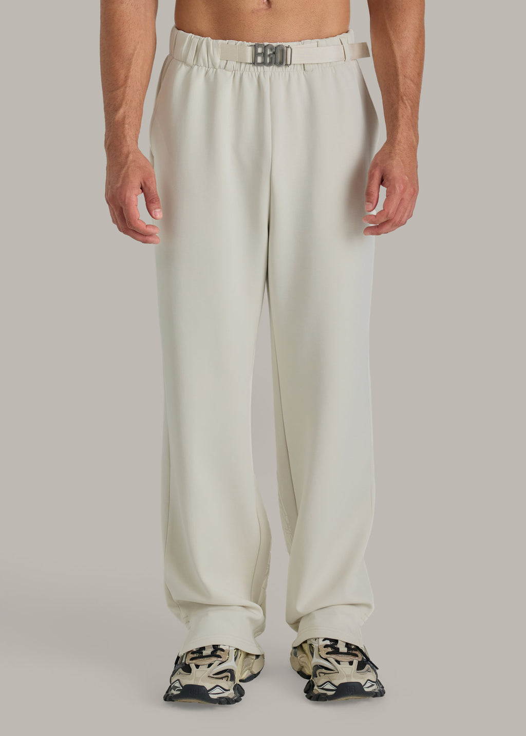 Plain Straight-Leg Modal Joggers