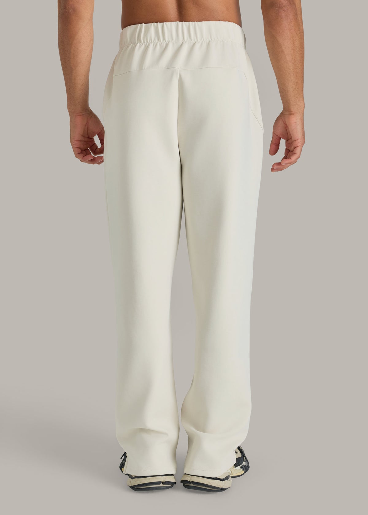Plain Straight-Leg Modal Joggers