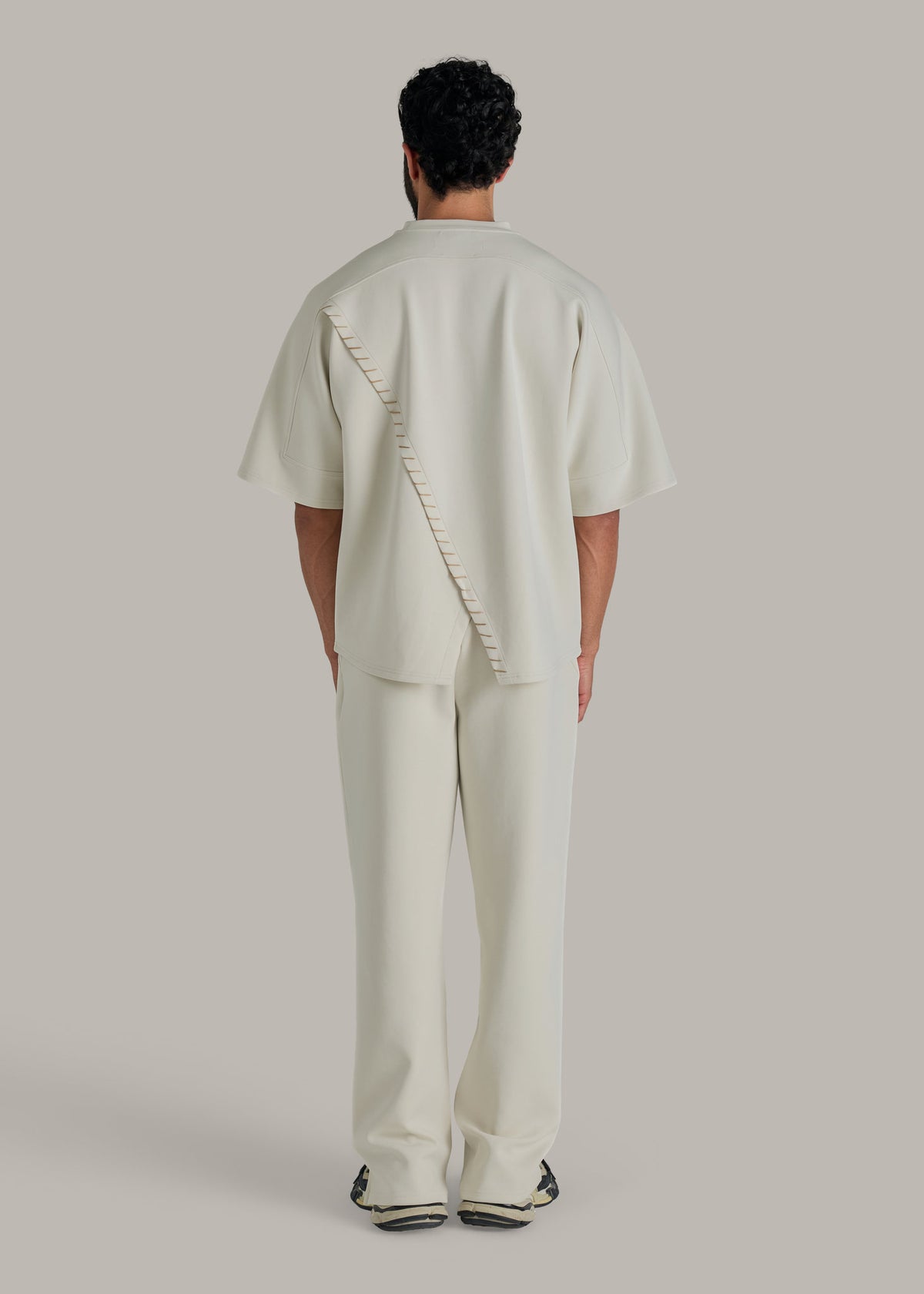 Plain Straight-Leg Modal Joggers