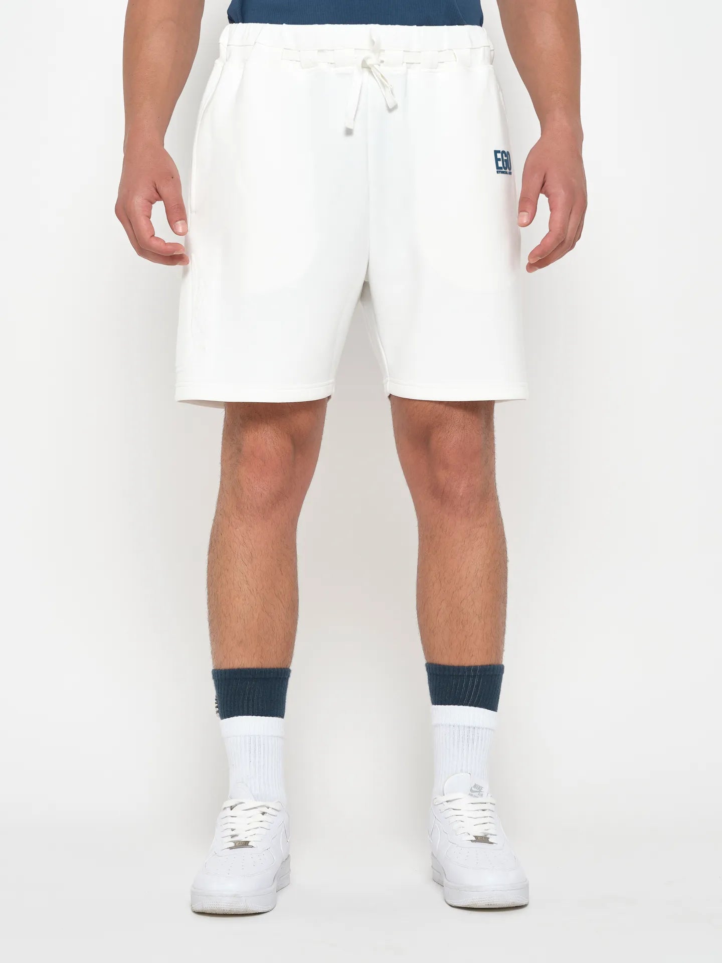 Off White with Dark Denim