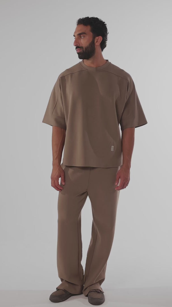 Illustrated Oversized Modal T-Shirt